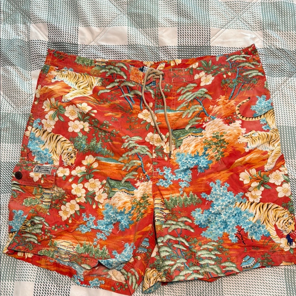Ralph Lauren Floral and Geometric Polo